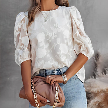 AIRLIE | Blouse with Puff Sleeve