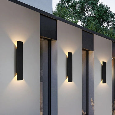 LumiLine | Modern Weatherproof Wall Lights for Outdoor Use