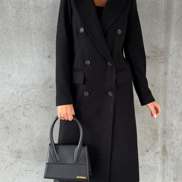 KATE | Woolen Coat Long Fit Women