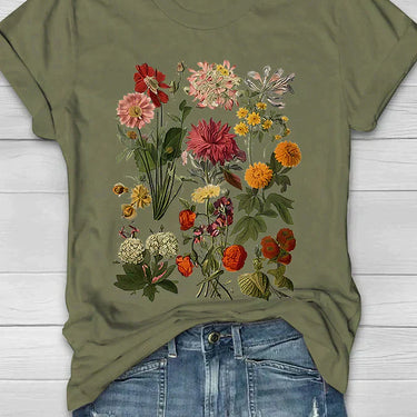 LUELLA | Retro Floral Print T-Shirt