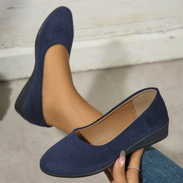 Elegant Lightweight Non-Slip Low Heel Wedge