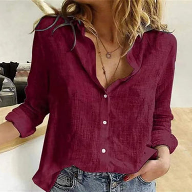 JENNIFER | Stylish and Casual Button-Down Blouse